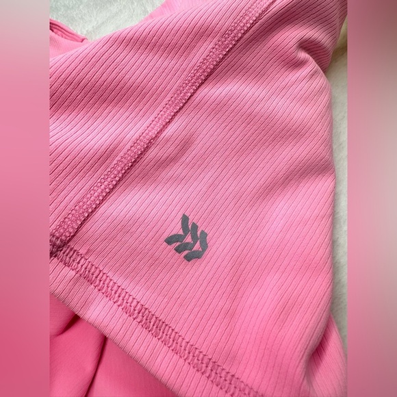 All In Motion Cropped Tank Tight Fit Kids Girls Size Small (6/7T) Build In Bra - Picture 5 of 11